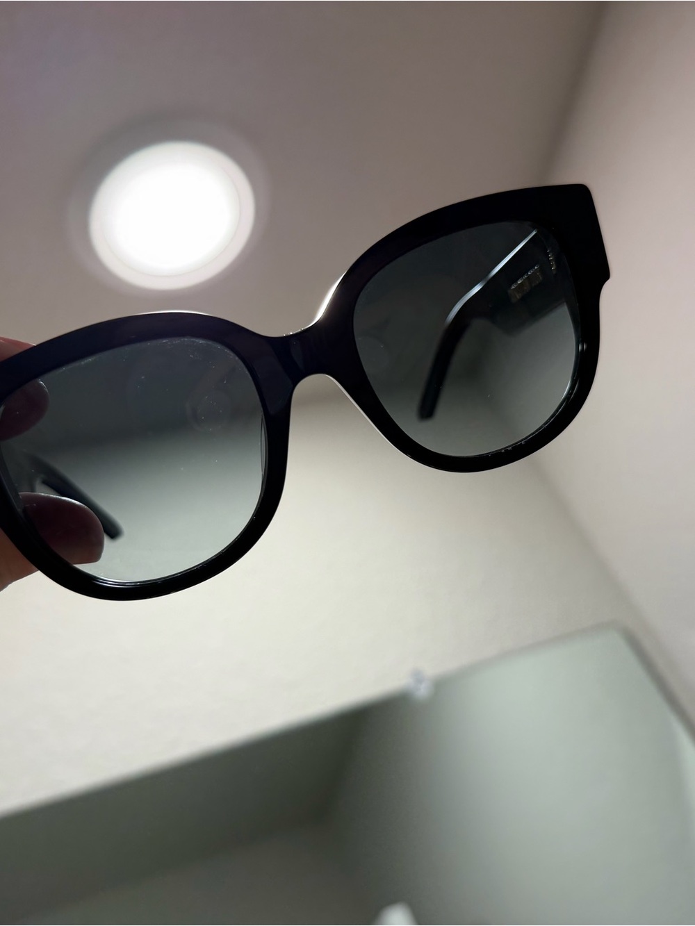 Christian Dior Black Oversized Sunglasses - Picture 6 of 9